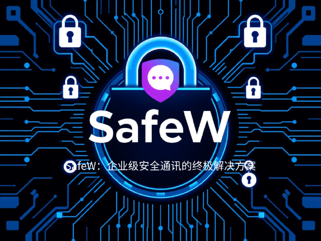 SafeW：端到端加密的秘密武器，重塑企业安全通讯格局 - SafeW安全通讯操作指南